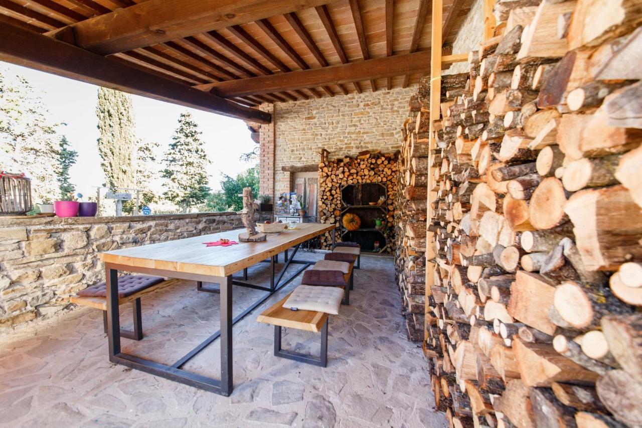 Le Terre Di Caprano Hotel Città di Castello Kültér fotó
